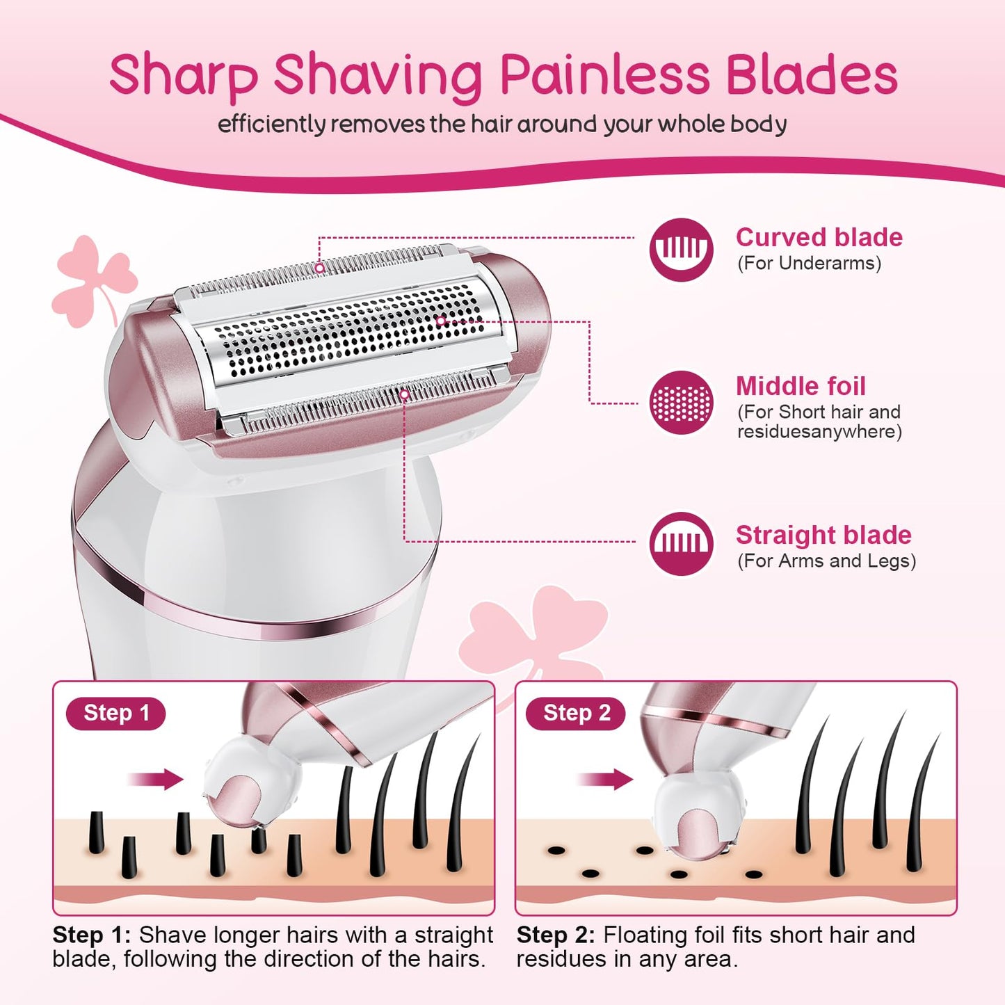 Electric Shaver for Women
