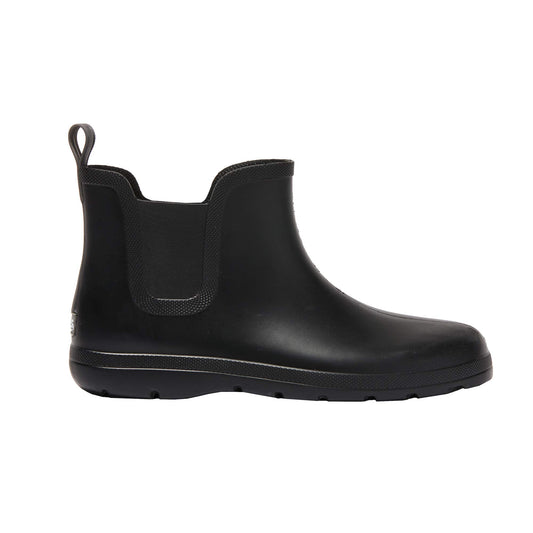 Totes Men's Chelsea Rain Boots, Black, 10