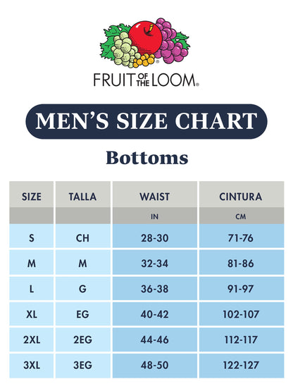 Fruit of the Loom Men's Breathable Boxer Briefs 3-Pack