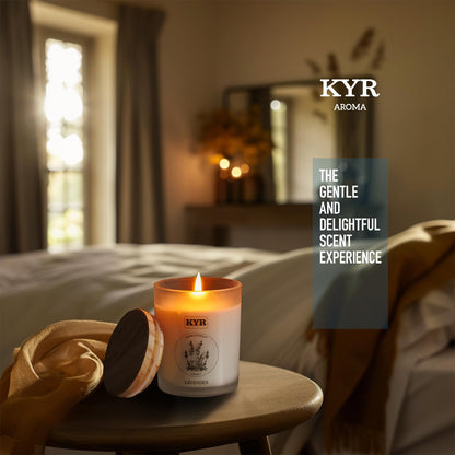 Gifts for Women - Scented Candles& Reed Diffusers for Home, Scent Fragrance Set for Bedroom Bathroom Home Décor(Lavender)