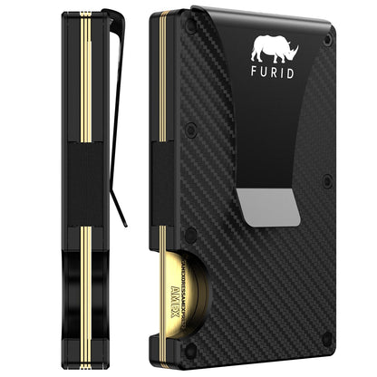 Small Wallet Women Card Holder: Thin Slim Wallet for Women - Minimalist Credit Card Wallet - RFID Metal Wallet