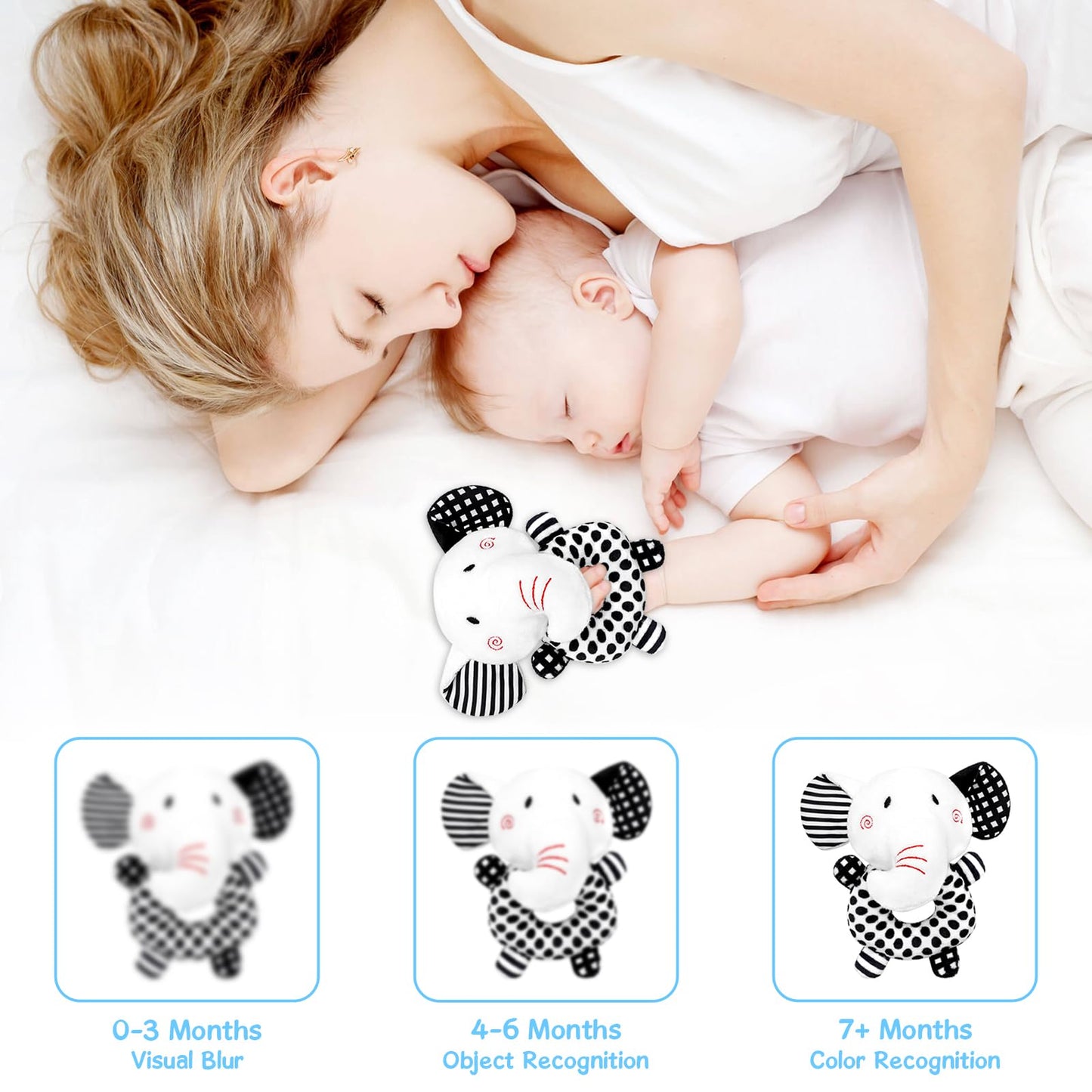 Baby Gift Basket 10Pcs Set for Newborns