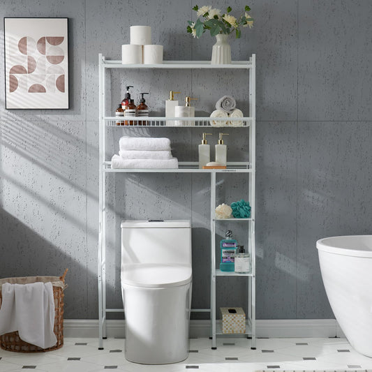6-Tier Over Toilet Storage Organizer