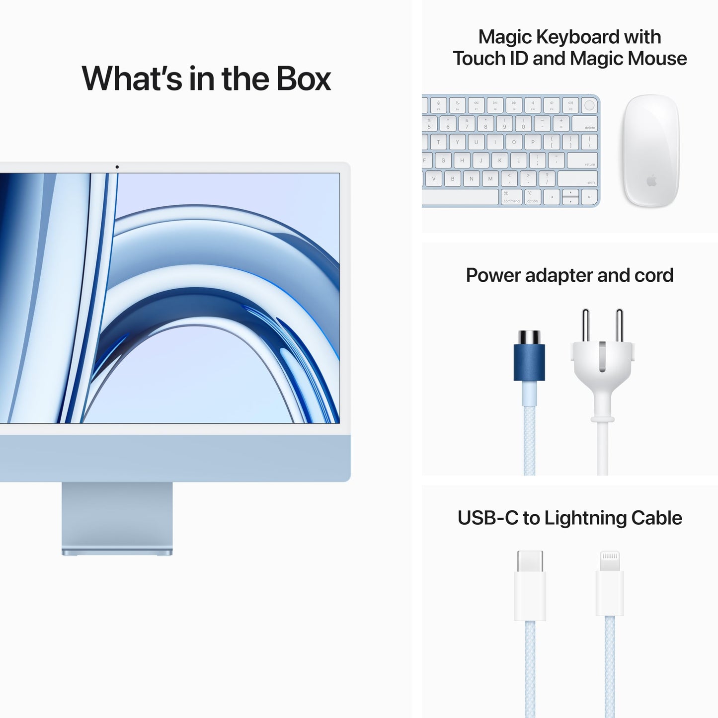 Apple 2023 iMac Desktop with M3 Chip, 24-Inch