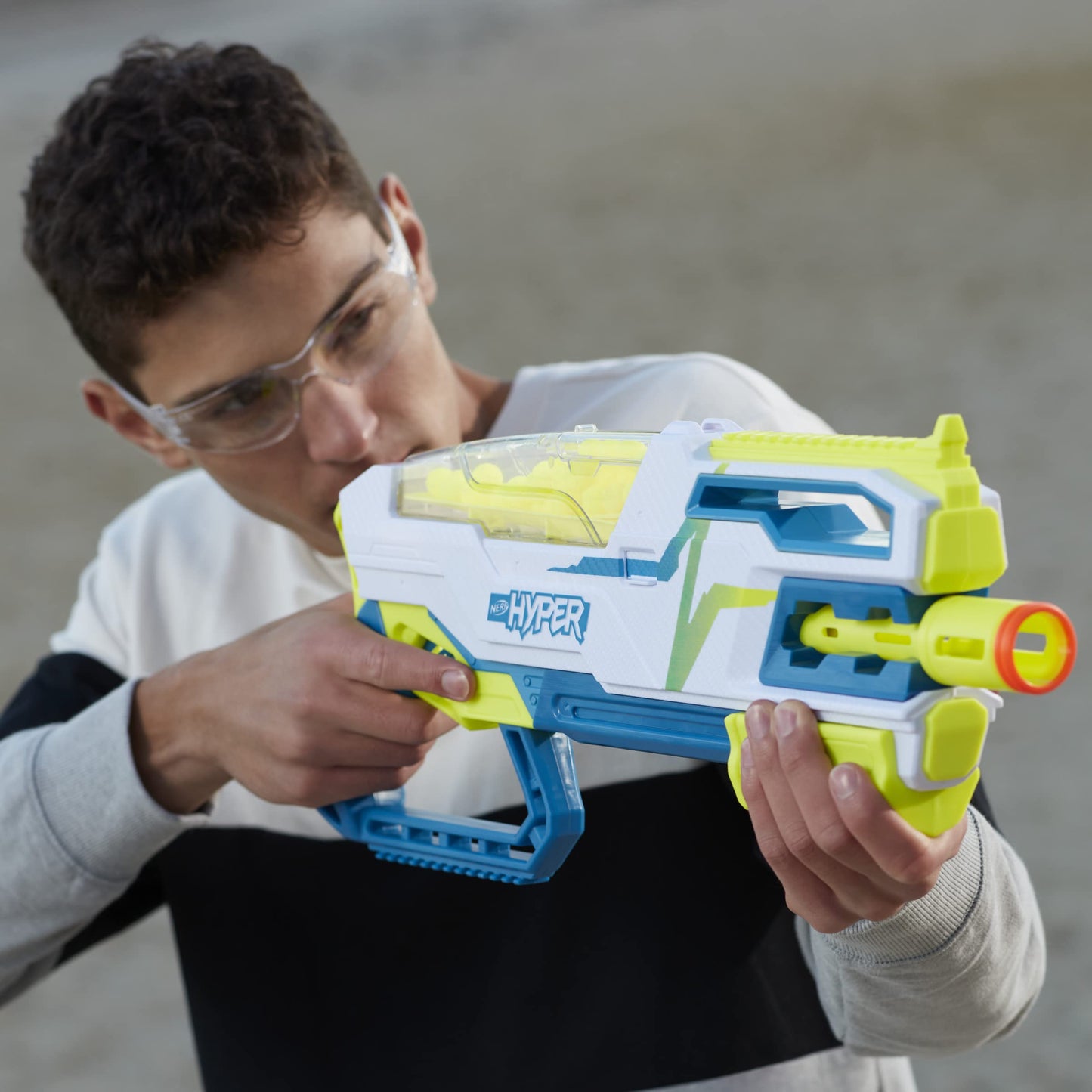 NERF Hyper Siege-50 Blaster, 110 FPS Velocity