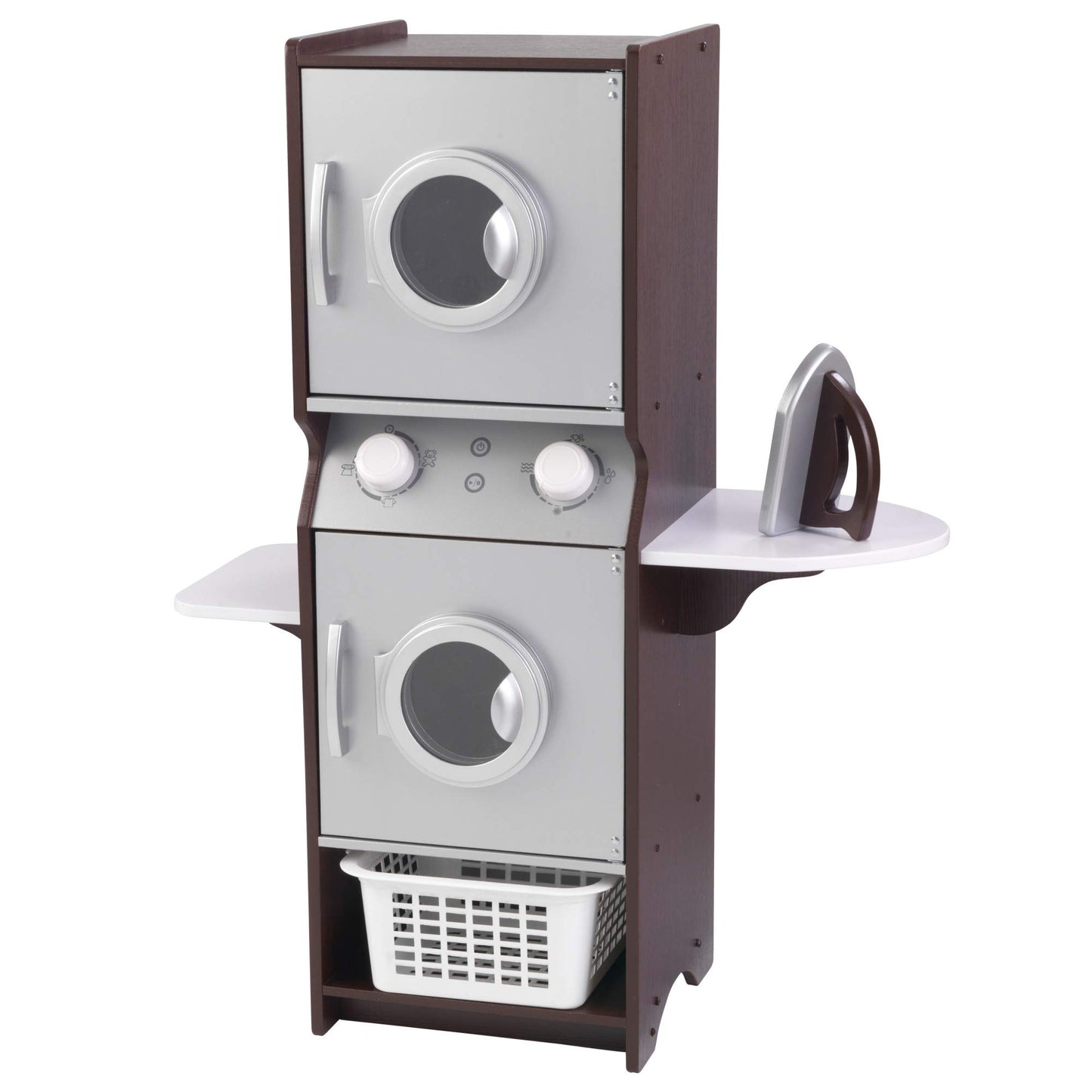 KidKraft Wooden Laundry Playset with Washer and Dryer