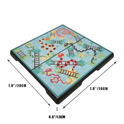 KOKOSUN Magnetic Travel Snakes and Ladders Game