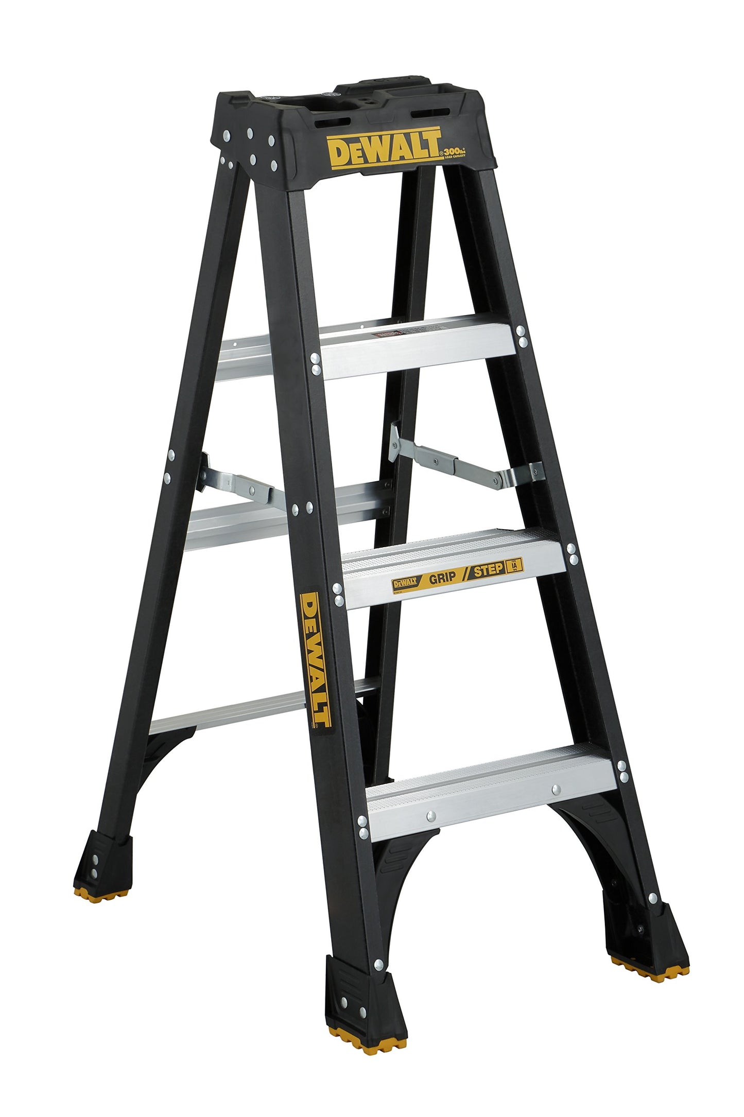 DeWalt DXL3010-04 4-Foot Step Ladder, 4 feet, Black, 4 Ft