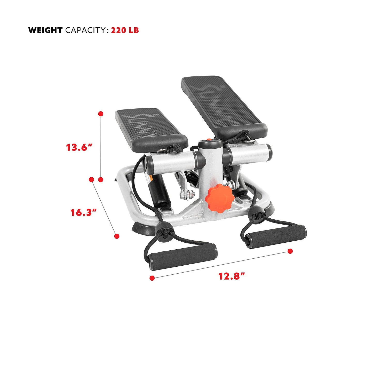 Sunny Health Mini Stair Stepper with Monitor