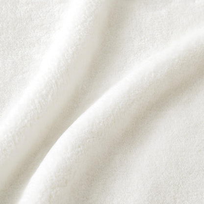 UGG 23601 Whitecap Plush Flannel Oversized Reversible Fleece Throw Blanket Comfortable Lightweight Cozy Hotel Style Home Decor Soft Luxury Machine Washable Blankets, 70 x 50-Inch, Snow