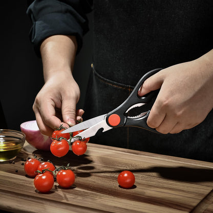 IKRUTO 15-Piece Professional Kitchen Knife Set