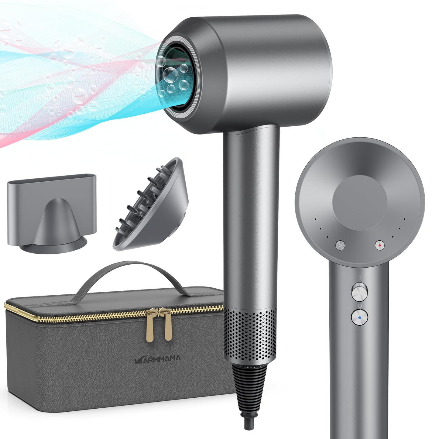 High Speed Ionic Hair Dryer with Diffuser