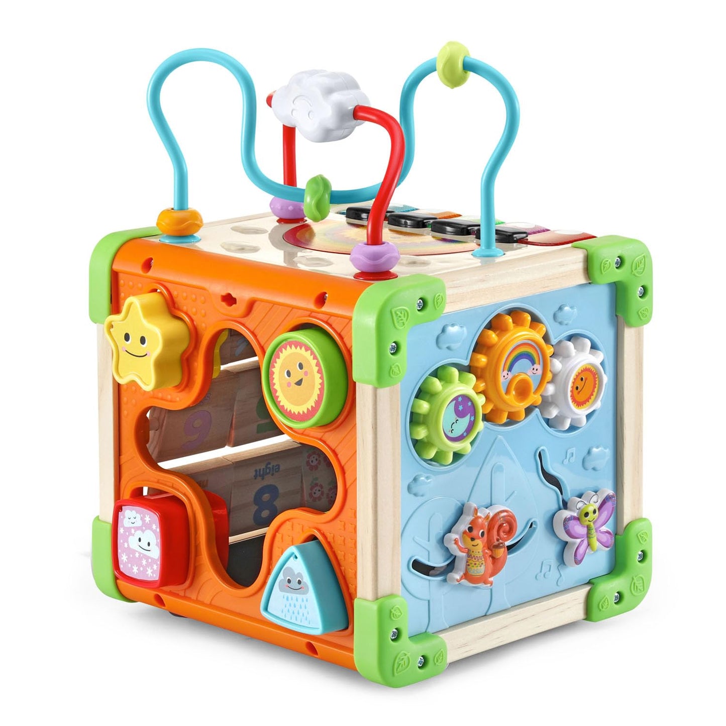 LeapFrog Wooden Activity Cube for Kids