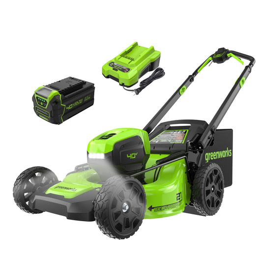 Greenworks 40V 21" Brushless Cordless (Self-Propelled) Lawn Mower