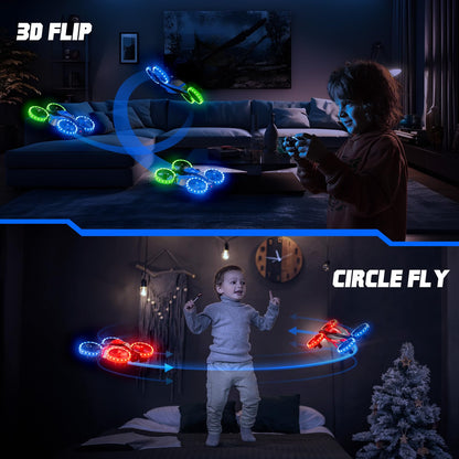 3in1 Battle Drone with LED Lights for Kids