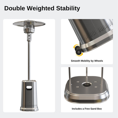 50,000 BTU Patio Heater by EAST OAK
