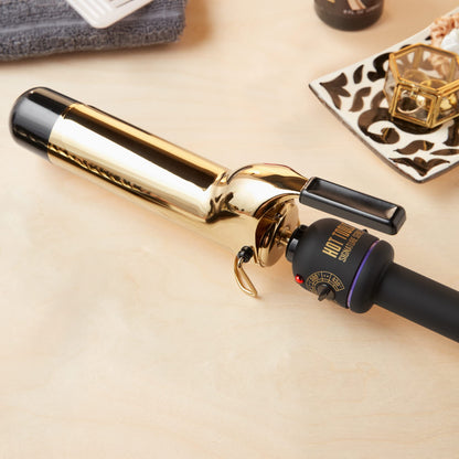 Hot Tools 1 1/2" Curling Iron for Beginners | Long-Lasting Results, Defined Curls and Easy to Use with Temperature Control for All Hair Types up to 430℉