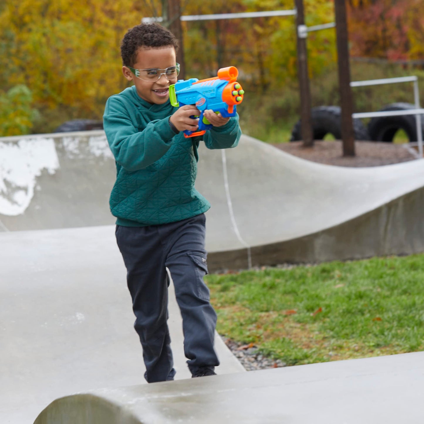 Nerf Elite Junior Foam Blaster with Darts