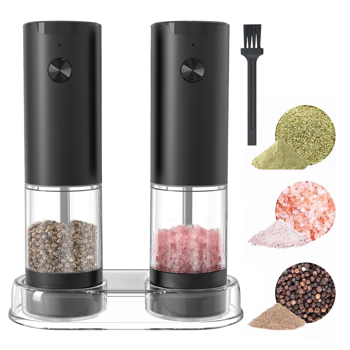 COKUNST Electric Salt and Pepper Grinder Set