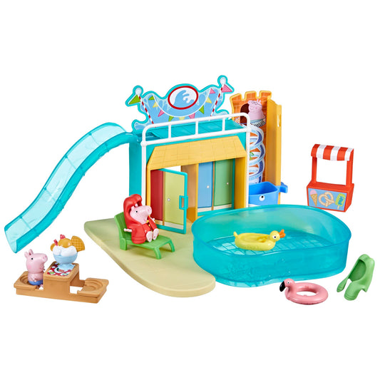 Peppa Pig Waterpark Playset with 2 Figures