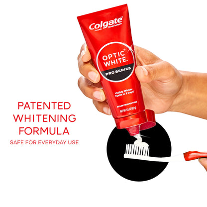 2 Pack Colgate Optic White Toothpaste with Peroxide