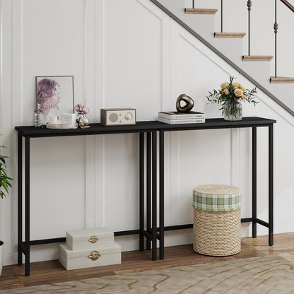 HollyHOME Slim Console Table for Hallway Entryway