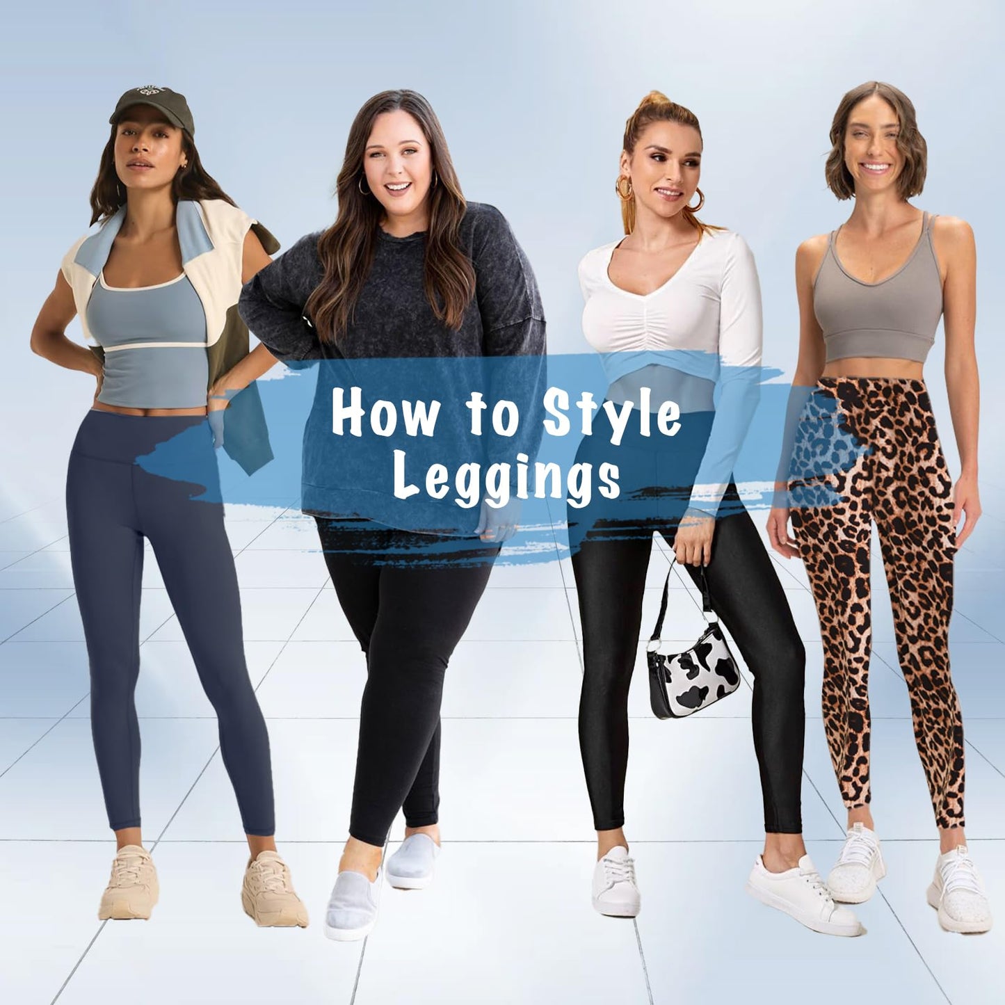 High Waisted Leggings with Pockets for Women