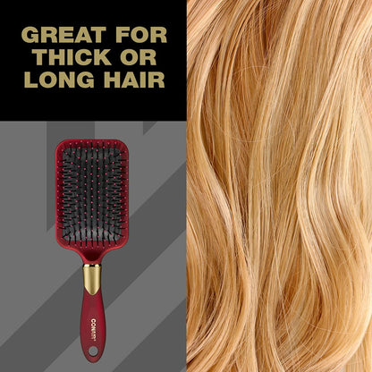 Conair Velvet Touch Detangler Brush for Thick Hair