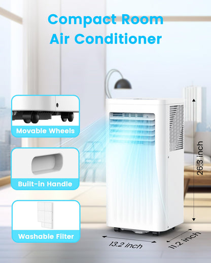 Joy Pebble 8000 BTU Portable Air Conditioner