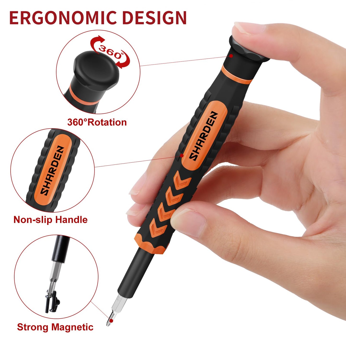 Precision Screwdriver Set for Electronics - 58 in 1