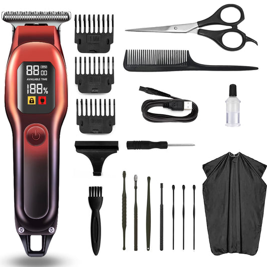 GASLIKE Cordless Hair and Beard Trimmer Kit