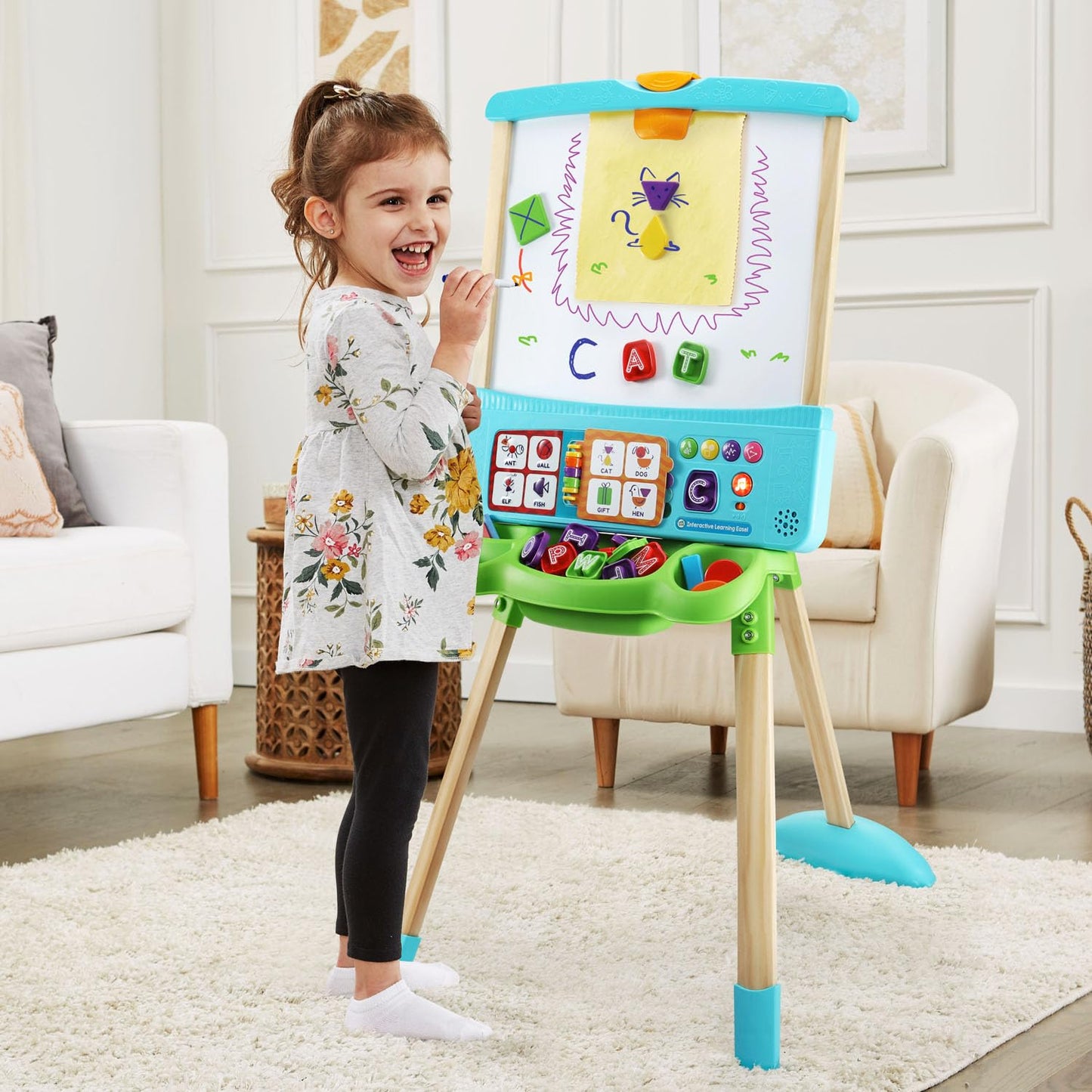 LeapFrog Magnetic Learning Easel for Kids