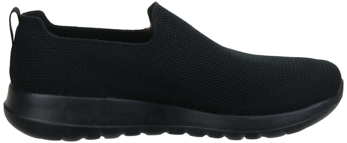 Skechers Men's Go Walk Max-Athletic Air Mesh Slip on Walkking Shoe Sneaker,Black/Black/Black,8.5 M US