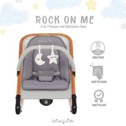 Dream On Me 2-in-1 Baby Rocker & Seat