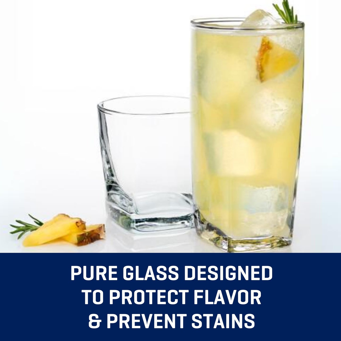 Anchor Hocking Set of 16 Clear Drinking Glasses