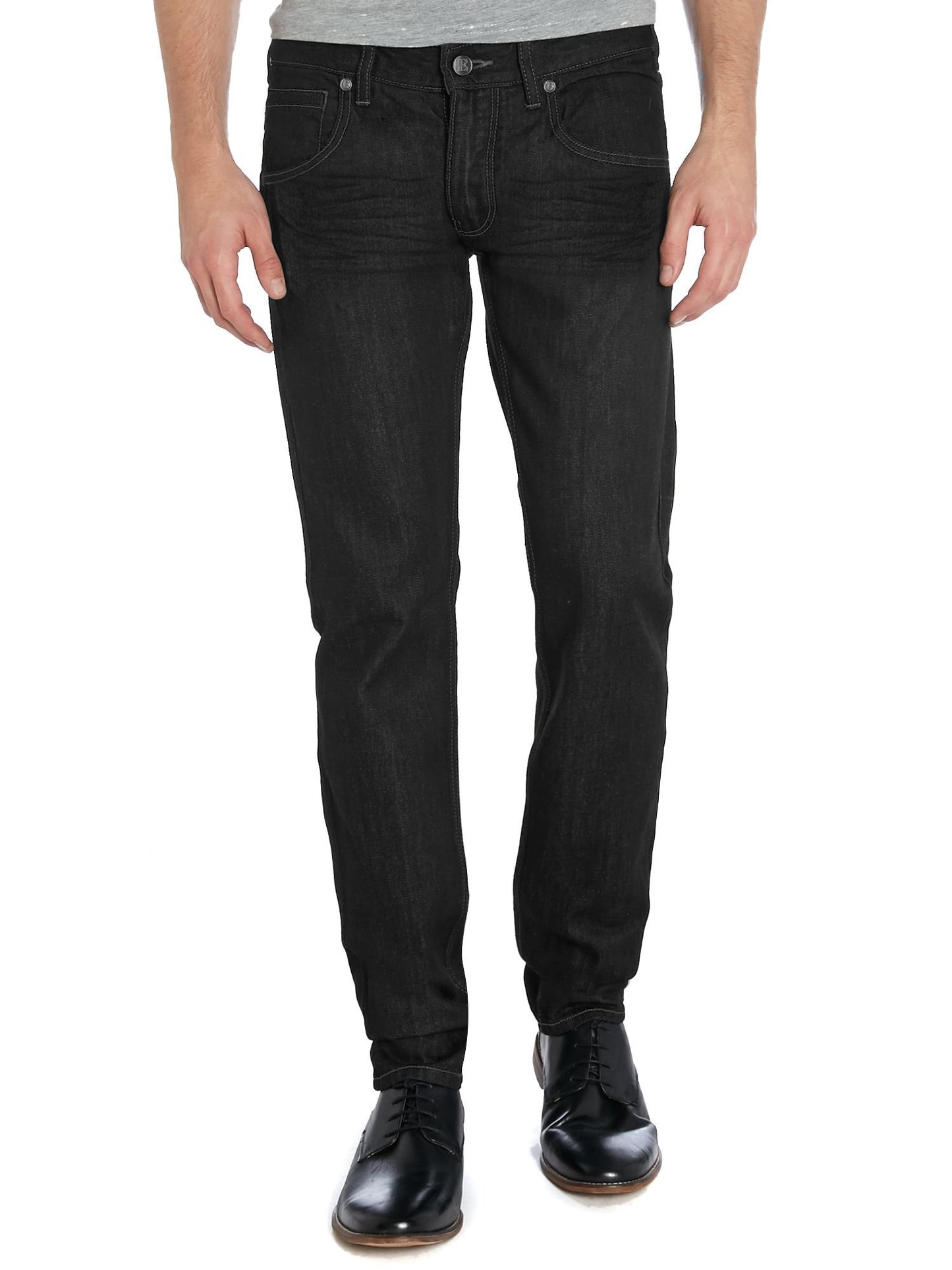 ETHANOL Men's Slim Fit Stretch Denim Jeans