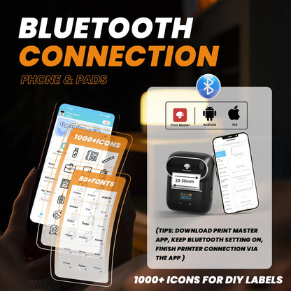Phomemo M110 Bluetooth Label Maker for Small Business
