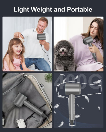 High Speed Ionic Hair Dryer with Diffuser