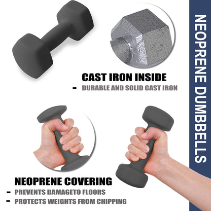 Balelinko 7LB Weights Set for Home Workouts