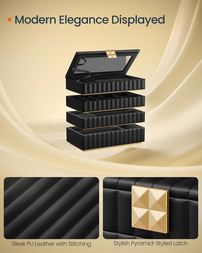 4-Tier Jewelry Box Organizer by SONGMICS HOME