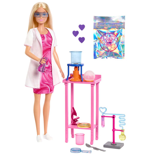 Barbie Scientist Doll with Lab Accessories