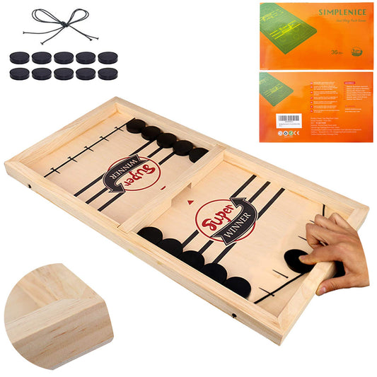 Fast Sling Puck Game for Kids and Adults