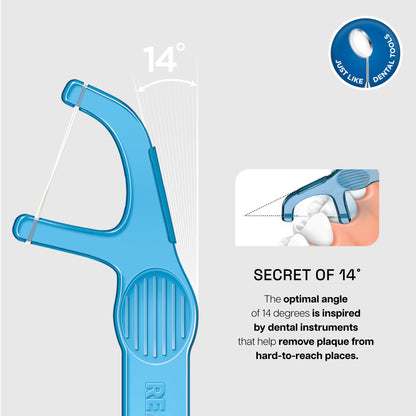 Reach Mint Dental Floss Picks for Adults