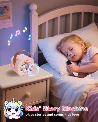 Portable Karaoke Machine with 2 Microphones