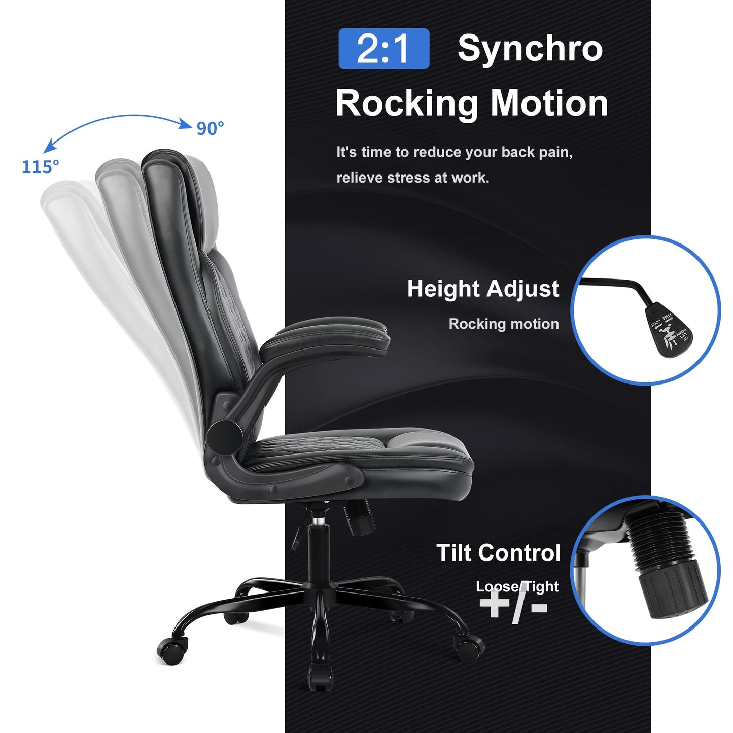 Big and Tall High Back Office Chair