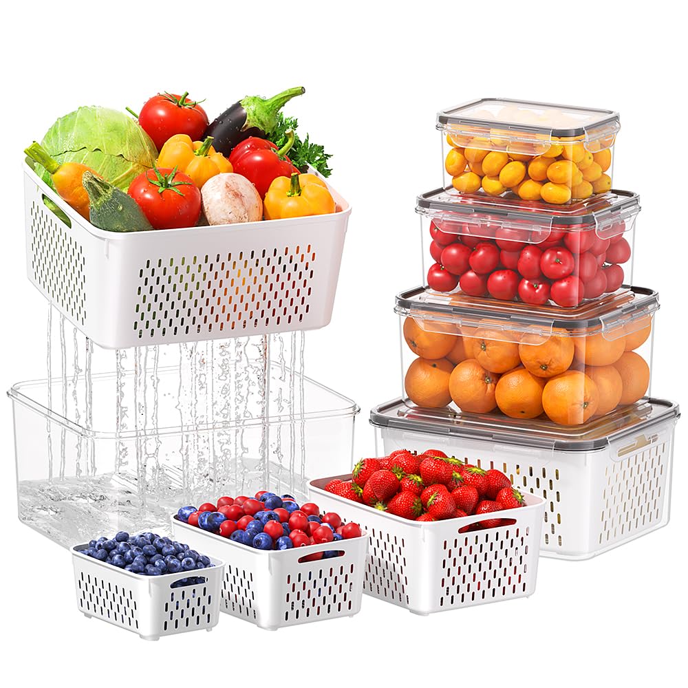 Airtight Fruit Storage Containers for Freshness