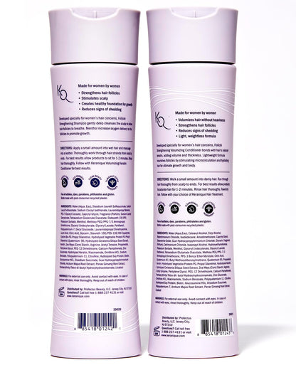 Keranique Volumizing Shampoo & Conditioner Set