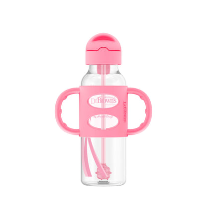 Dr. Brown's Spill-Proof Sippy Straw Bottle 8 oz