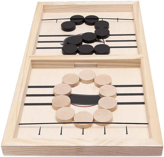 Fast Sling Puck Game - Interactive Board Toy