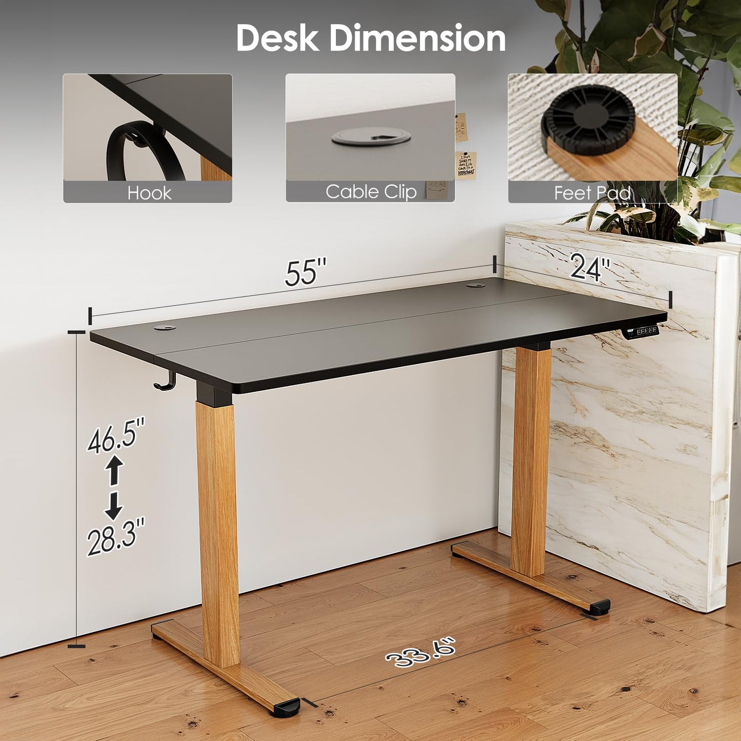 Monomi Height Adjustable Electric Standing Desk